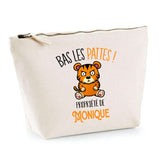 Trousse pochette de rangement maquillage Fête des Mères Mamie Famille Idée Cadeau anniversaire Noël Travail Boulot Métier Départ Retraite Collègue Femme