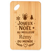 Planche à découper cadeau Noël famille amis papa maman mamie papi, idée cadeau apéro et cuisine, Secret Santa