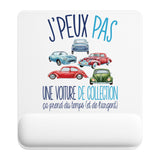 Tapis de souris ergonomique avec repose-poignet, accessoire bureau pour femme et homme, fête des pères, cadeau pas cher, idée cadeau fête des mères, secret santa, départ à la retraite, télétravail et gaming