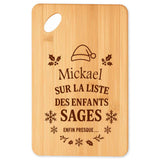 Planche à découper cadeau Noël famille amis papa maman mamie papi, idée cadeau apéro et cuisine, Secret Santa