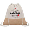 Sac Fête des Mères Mamie Maman Cadeau anniversaire Noël Travail Métier Départ Retraite Collègue Femme cabas shopping plage