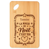 Planche à découper cadeau Noël famille amis papa maman mamie papi, idée cadeau apéro et cuisine, Secret Santa