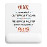 Tapis de souris ergonomique avec repose-poignet, accessoire bureau pour femme et homme, fête des pères, cadeau pas cher, idée cadeau fête des mères, secret santa, départ à la retraite, télétravail et gaming