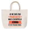 Sac Fête des Mères Mamie Famille Idée Cadeau anniversaire Noël Travail Boulot Métier Départ Retraite Collègue Femme cabas shopping plage
