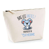 Trousse pochette de rangement maquillage Fête des Mères Mamie Famille Idée Cadeau anniversaire Noël Travail Boulot Métier Départ Retraite Collègue Femme