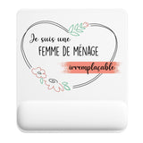 Tapis de souris ergonomique avec repose-poignet, accessoire bureau pour femme et homme, fête des pères, cadeau pas cher, idée cadeau fête des mères, secret santa, départ à la retraite, télétravail et gaming
