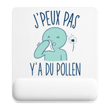 Tapis de souris ergonomique avec repose-poignet, accessoire bureau pour femme et homme, fête des pères, cadeau pas cher, idée cadeau fête des mères, secret santa, départ à la retraite, télétravail et gaming