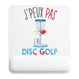 Tapis de souris ergonomique avec repose-poignet, accessoire bureau pour femme et homme, fête des pères, cadeau pas cher, idée cadeau fête des mères, secret santa, départ à la retraite, télétravail et gaming