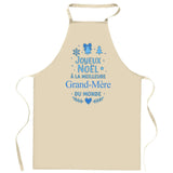 Tablier Joyeux noël à la meilleure Grand-Mère
