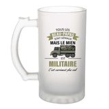 Chope de bière homme personnalisé idée cadeau homme Chope de bière original homme Chope de bière prénom cadeau noël anniversaire secret santa Verre à Bière pinte