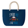 Sac de plage Bleu anse corde J'peux Pas Magie