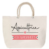 Sac Fête des Mères Mamie Famille Idée Cadeau anniversaire Noël Travail Boulot Métier Départ Retraite Collègue Femme cabas shopping plage