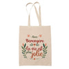 Sac Tote Bag Fête des Mères Fêtes des Pères Mamie Papi Famille Idée Cadeau anniversaire Noël Travail Boulot Métier Départ Retraite Collègue Femme Homme