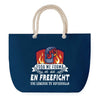 Sac de plage Bleu anse corde Freefight Légende Humour Geek