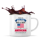 mug homme personnalisé idée cadeau homme mug original homme mug prénom cadeau noël anniversaire secret santa tasse timbale camping