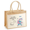 Sac Fête des Pères Papa Papi Frère Homme Famille Idée Cadeau anniversaire Noël Travail Boulot Métier Départ Retraite Collègue cabas 