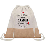 Sac Fête des Mères Mamie Maman Cadeau anniversaire Noël Travail Métier Départ Retraite Collègue Femme cabas shopping plage