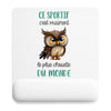 Tapis de souris ergonomique avec repose-poignet, accessoire bureau pour femme et homme, fête des pères, cadeau pas cher, idée cadeau fête des mères, secret santa, départ à la retraite, télétravail et gaming