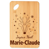 Planche à découper cadeau Noël famille amis papa maman mamie papi, idée cadeau apéro et cuisine, Secret Santa