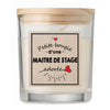 noël cadeau départ retraite travail collègue idée fête des mères boulot soeur grand-mères santa anniversaire femme fille saint valentin mamie maman bougie candle homme papa grand-père soeur frère