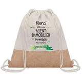 Sac Fête des Mères Mamie Maman Cadeau anniversaire Noël Travail Métier Départ Retraite Collègue Femme cabas shopping plage