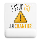 Tapis de souris ergonomique avec repose-poignet, accessoire bureau pour femme et homme, fête des pères, cadeau pas cher, idée cadeau fête des mères, secret santa, départ à la retraite, télétravail et gaming