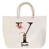 Sac Fête des Mères Mamie Famille Idée Cadeau anniversaire Noël Travail Boulot Métier Départ Retraite Collègue Femme cabas shopping plage