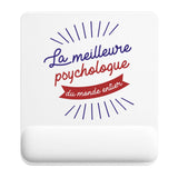Tapis de souris ergonomique avec repose-poignet, accessoire bureau pour femme et homme, fête des pères, cadeau pas cher, idée cadeau fête des mères, secret santa, départ à la retraite, télétravail et gaming