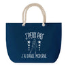 Sac de plage Bleu anse corde J'peux Pas Danse Moderne