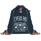 sac a dos bleu coton recycle avec pochette idee cadeau originale pour collegue ami prof ou membre de la famille cadeau mixte noel anniversaire secret santa ou depart au travail sac leger pratique et ecologique design breton moderne