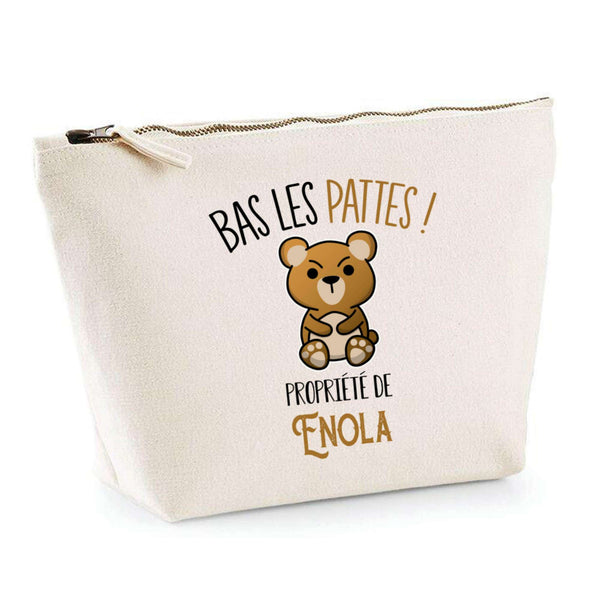 Trousse pochette de rangement maquillage Fête des Mères Mamie Famille Idée Cadeau anniversaire Noël Travail Boulot Métier Départ Retraite Collègue Femme
