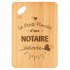 Planche bambou gravée personnalisée femme idée cadeau Fête des Mères apéro 30×20 prénom cuisine plateau fromage anniversaire noel maman mamie