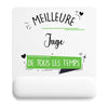 Tapis de souris ergonomique avec repose-poignet, accessoire bureau pour femme et homme, fête des pères, cadeau pas cher, idée cadeau fête des mères, secret santa, départ à la retraite, télétravail et gaming