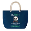 Sac de plage Bleu anse corde Stagiaire Pas Touche Panda Femme