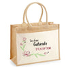 Sac Fête des Mères Mamie MAman Soeur Femme Famille Idée Cadeau anniversaire Noël Travail Boulot Métier Départ Retraite Collègue Femme cabas shopping plage