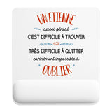 Tapis de souris ergonomique avec repose-poignet, accessoire bureau pour femme et homme, fête des pères, cadeau pas cher, idée cadeau fête des mères, secret santa, départ à la retraite, télétravail et gaming