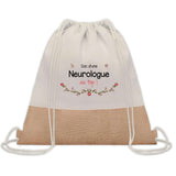 Sac Fête des Mères Mamie Maman Cadeau anniversaire Noël Travail Métier Départ Retraite Collègue Femme cabas shopping plage