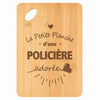 Planche bambou gravée personnalisée femme idée cadeau Fête des Mères apéro 30×20 prénom cuisine plateau fromage anniversaire noel maman mamie