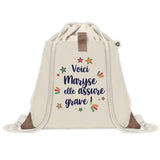 Sac Fête des Mères Mamie Famille Idée Cadeau anniversaire Noël Travail Boulot Métier Départ Retraite Collègue Femme cabas shopping plage