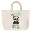 Sac Fête des Mères Mamie Famille Idée Cadeau anniversaire Noël Travail Boulot Métier Départ Retraite Collègue Femme cabas shopping plage