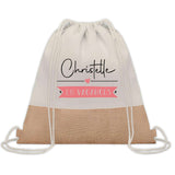 Sac Fête des Mères Mamie Maman Cadeau anniversaire Noël Travail Métier Départ Retraite Collègue Femme cabas shopping plage