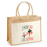 Sac Fête des Mères Mamie Famille Idée Cadeau anniversaire Noël Travail Boulot Métier Départ Retraite Collègue Femme cabas shopping plage Homme Papa Papi Pères Frère