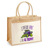 Sac Fête des Mères Mamie Famille Idée Cadeau anniversaire Noël Travail Boulot Métier Départ Retraite Collègue Femme cabas shopping plage Homme Papa Papi Pères Frère