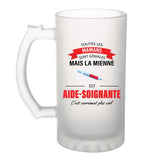 Chope de bière personnalisé, idée cadeau pour maman, femme ou collègue. Parfait pour Noël, anniversaire, fête des mères ou Secret Santa.