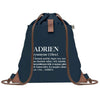 sac a dos homme bleu coton recycle avec pochette idee cadeau utile pour collegue papa ou ami cadeau homme noel anniversaire secret santa ou depart a la retraite sac durable pratique et robuste design sobre et elegant