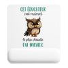 Tapis de souris ergonomique avec repose-poignet, accessoire bureau pour femme et homme, fête des pères, cadeau pas cher, idée cadeau fête des mères, secret santa, départ à la retraite, télétravail et gaming