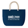 Sac de plage Bleu anse corde Cuvée 1999