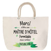 Sac Fête des Mères Mamie Famille Idée Cadeau anniversaire Noël Travail Boulot Métier Départ Retraite Collègue Femme cabas shopping plage