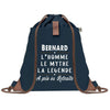 sac a dos homme bleu coton recycle avec pochette idee cadeau utile pour collegue papa ou ami cadeau homme noel anniversaire secret santa ou depart a la retraite sac durable pratique et robuste design sobre et elegant