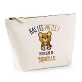 Trousse pochette de rangement maquillage Fête des Mères Mamie Famille Idée Cadeau anniversaire Noël Travail Boulot Métier Départ Retraite Collègue Femme